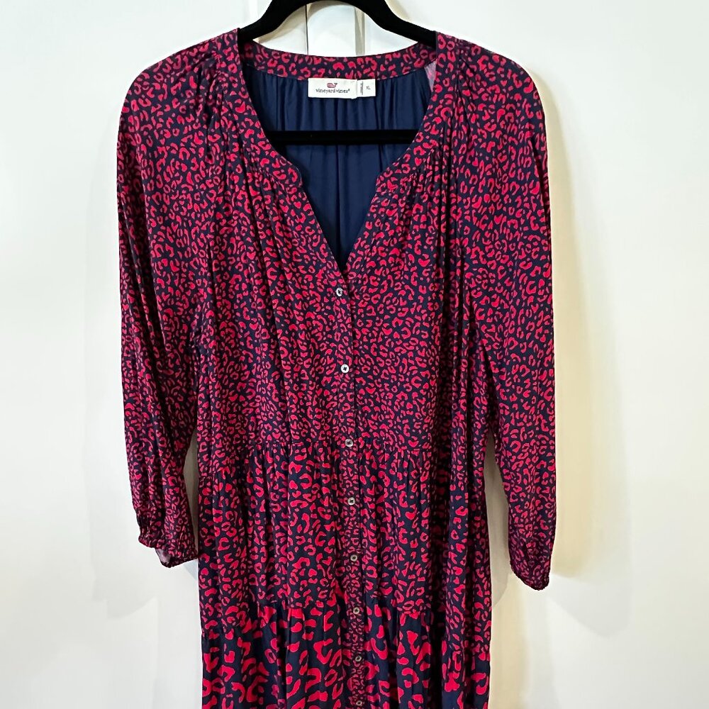 Vinyard Vines Red & Blue Dress